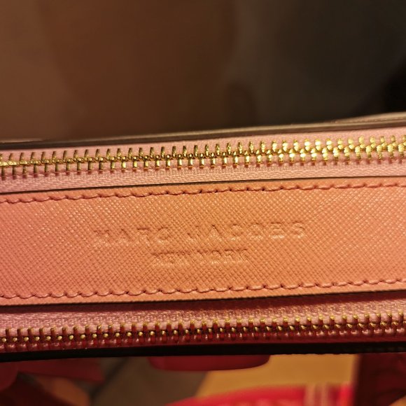 Marc Jacobs the SNAPSHOT Crossbody Pink Bag Rose - Picture 10 of 11